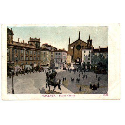 Piacenza - Piazza Cavalli - Postally Unused - Alterocca, Terni Postcard