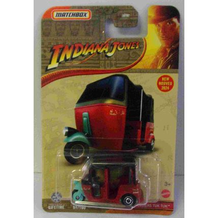 MATCHBOX ' INDIANA JONES ' MBX TANGIERS TUK TUK (2024)