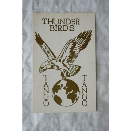 1987 QSL Card Thunderbirds - Tango