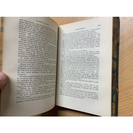 RARE* 1870 SIR WALTER SCOTT "KENILWORTH" FICTION ANTIQUE BOOK (P4)