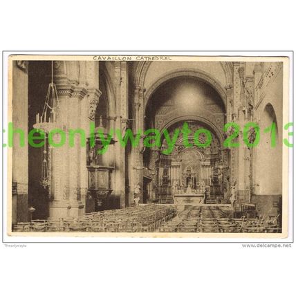 CAVAILLON, CATHEDRALE SAINT VERAN, FRANCE, 1910/20s?