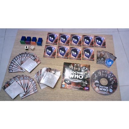 DOCTOR WHO: DVD Board Game (Paul Lamond Games) 2012