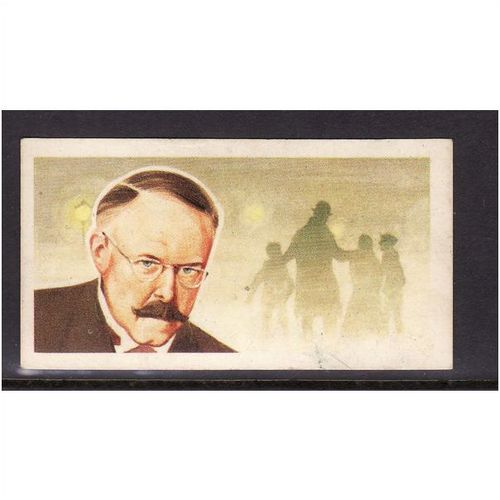 Brook Bond Famous People Thomas John Barnardo Card No 14 Mint