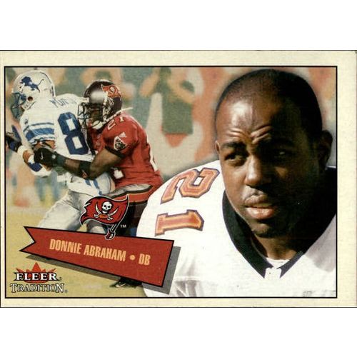 2001 Fleer Tradition Football Donnie Abraham #51