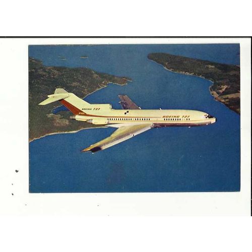 Aviation BOEING 727 Postcard by Dixon (T 6299)