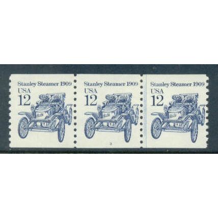 2132 12c Stanley Steamer Fine MNH Dry Gum PNC 2/3 W0383