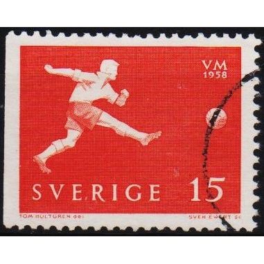 Sweden. 1958 15ore S.G.399 Used