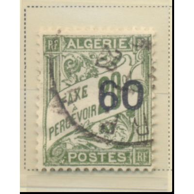 Algeria Stamp Scott #J18, Used