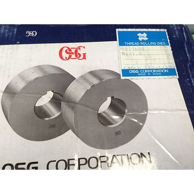 OSG RCD92196 EAGLE RECISION THRED ROLLING DIE M6 X 1.0,5 X 2-1/4" START-30,TK