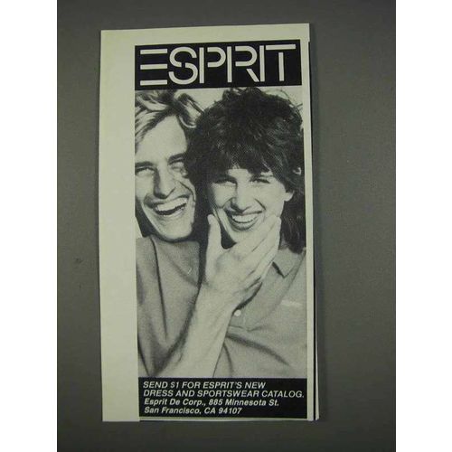 1982 Esprit Ad - Sportswear