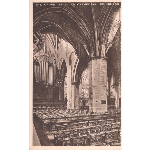 The Organ, St. Giles Cathedral, Edinburgh, Scotland (unused)