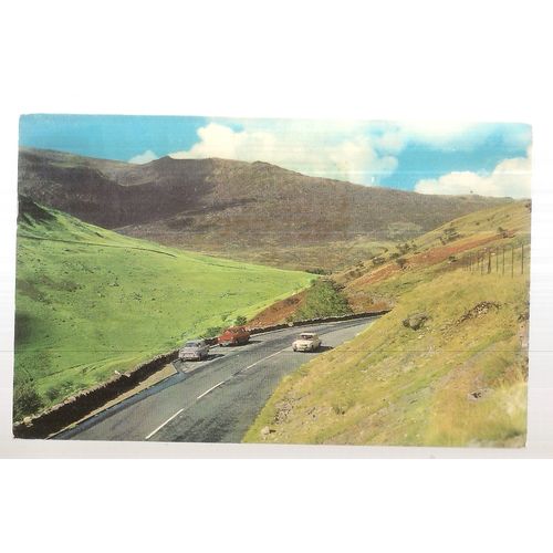 NANTGWYNANT, SNOWDONIA. used vintage postcard. 1973 postmark Colourmaster =