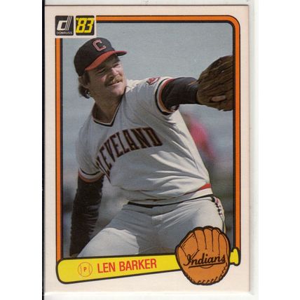 1983 Donruss baseball card 111 Len Barker