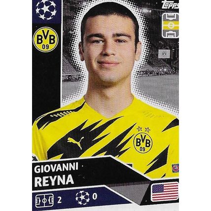 Topps UEFA Champions League 2020/21 Stickers: DOR13 - Reyna (Giovanni)