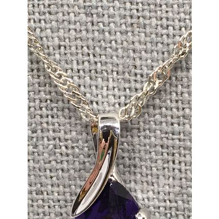 Necklace Purple Amethyst #10 USA Seller