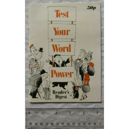 1982 Test Your Word Power