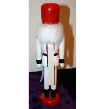 JcPenney 9.50" Christmas Soldier Wood Nutcracker with Sword in Box