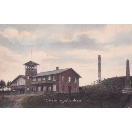 Skamlingsbanken Denmark Old Postcard