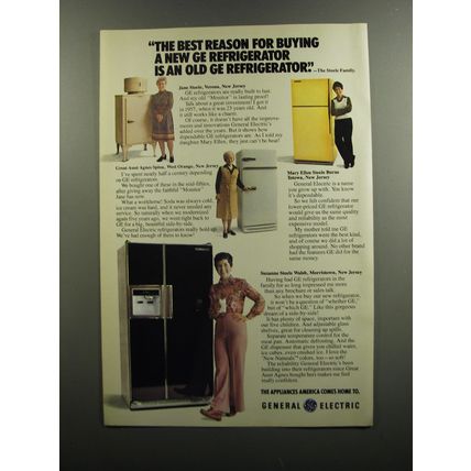 1978 General Electric Refrigerators Ad - The best reason for buying a new GE