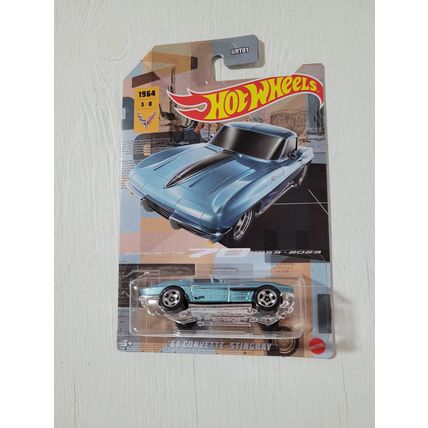 64 Corvette stingray hot wheels car diecast 3/8 GRT01