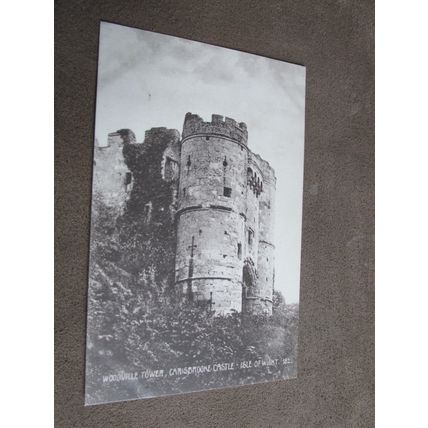 Early Ideal series Postcard -Woodville Tower, Carisbrooke Castle - Isle of Wight