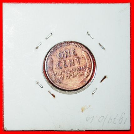 WHEAT PENNY (1909-1958):USA★1 CENT 1949! LINCOLN 1809-1949★LOW START★NO RESERVE