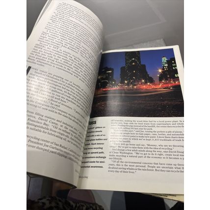 National Geographic Magazine July 1994 Recycling - Vintage Collectable