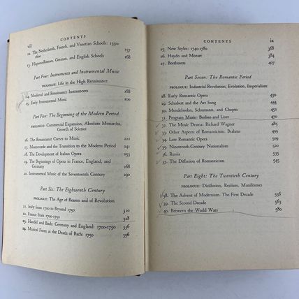 A History of Music: Revised Edition Hardcover 1947 by Theodore M Finney
