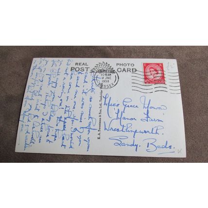 1950s real photo Postcard - Mill & Pond - Westerham - Sevenoaks, Kent