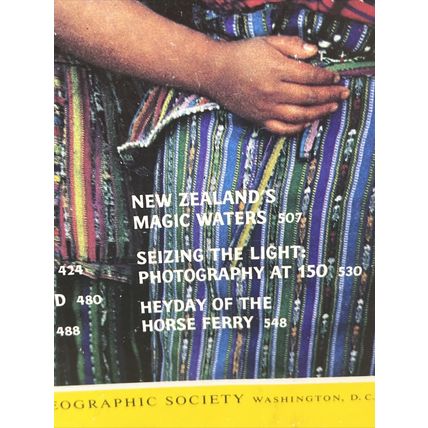 National Geographic Magazine October 1989 Laruta Maya Vintage Collectable p2
