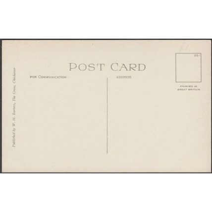 Saxon Sculptures, Chichester Cathedral, Sussex, 1928 - WH Barrett Postcard