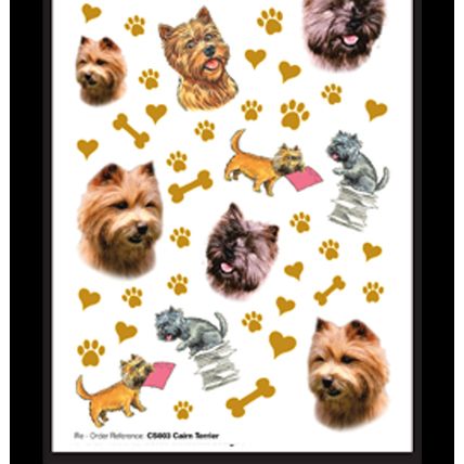 Dog breed craft stickers many breeds available 29 designs peel and stick