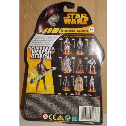 Hasbro Star Wars Revenge Of The Sith NEIMODIAN WARRIOR 2005 MOC #42