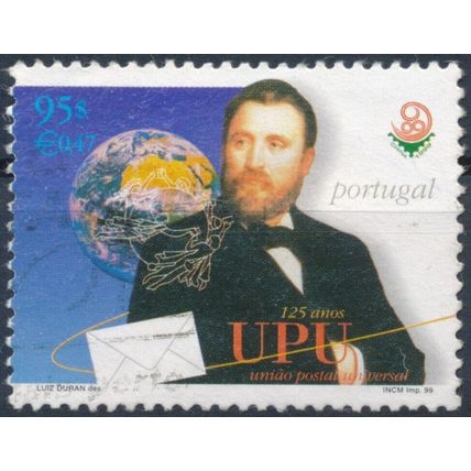 125th Anniversary of UPU - Portugal 1999 - F H - MiNr 2362