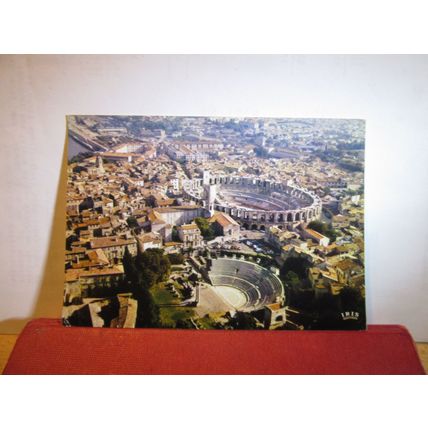 LE THEATRE ET LES ARENES, ARLES, FRANCE used postcard 1988 pm =