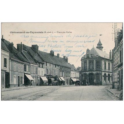 28 - Châteauneuf-en-Thymerais - place des halles