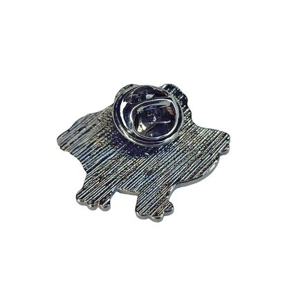 Frog Pin Enamel Badge 2.9 cm X 2.6 cm Life Preserver Fun Green BA108