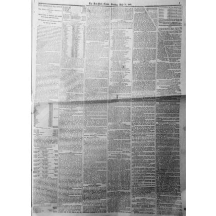 The New York Times, Sunday July 16, 1865. Civil War; Miss Harris Insanity Trial
