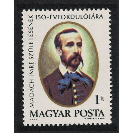 Hungary 150th Birth Anniversary of Imre Madach writer 1973 MNH SG#2772