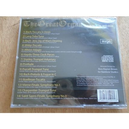 Various Artists - The Great Organ CD NEW & SEALED