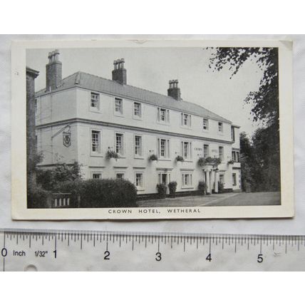 1953 Postcard Crown Hotel, Wetheral