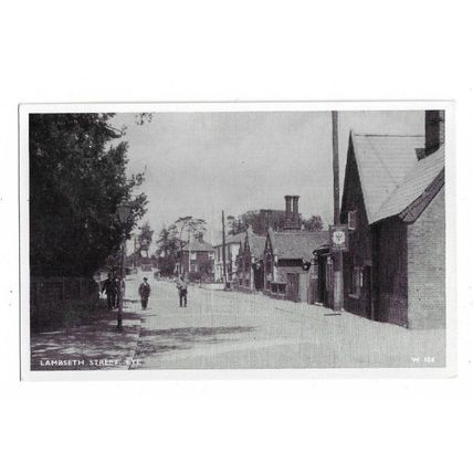 Eye, Lambeth Street, Suffolk, Postcard.