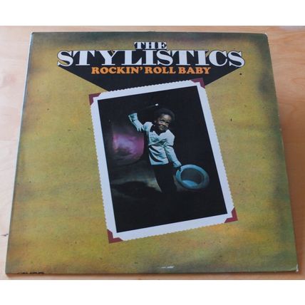 THE STYLISTICS Rockin' Roll Baby LP disco SOUL 1977 dance vinyl record UK