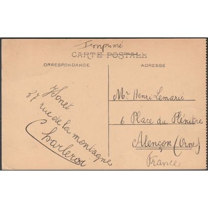 L'Eden Théâtre, Charleroi, 1922 - CPA