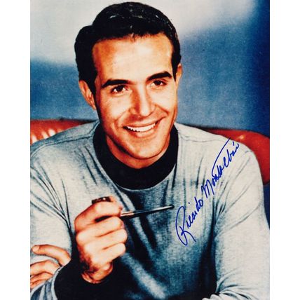 Ronaldo Montalban Star Trek Fantasy Island Large 10x8 Hand Signed Photo