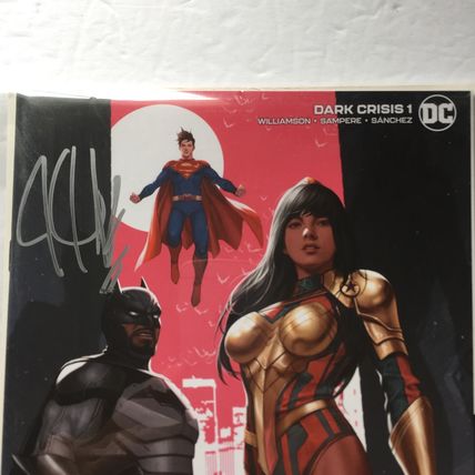 2022 DC Comics Dark Crisis In-Hyuk Lee Variant Signed by Josh Williamson with CO