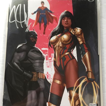 2022 DC Comics Dark Crisis In-Hyuk Lee Variant Signed by Josh Williamson with CO