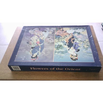 FLOWERS OF THE ORIENT Jigsaw Puzzles (2 x 1000 Pieces) Express Gifts Ltd (2008)