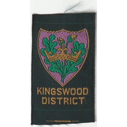Scout Badge UK- Kingswood - Ribbon (BY97)