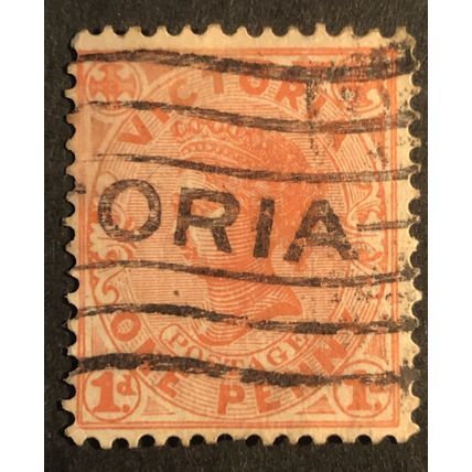 AUSTRALIAN STATES..-victoria SG 385c USED 1d #3